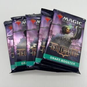 Magic the Gathering Streets of New Capenna Draft Booster 5 Packs